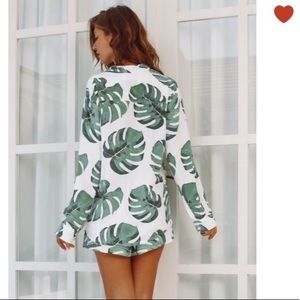 New pajamas from Etsy with tags